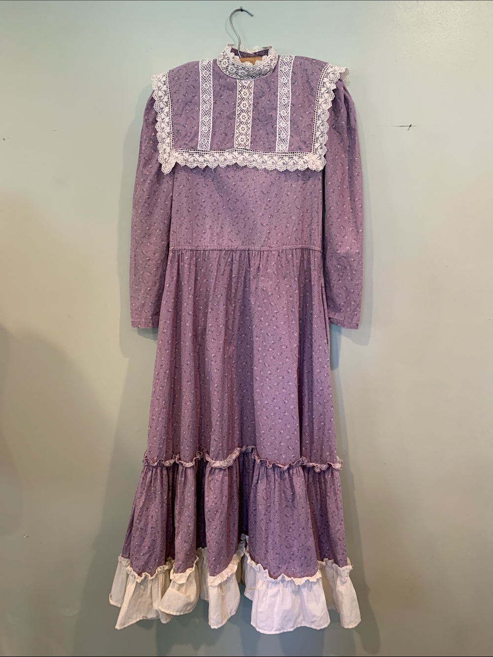 Vintage 70s / 80s Jessica McClintock *As Is Junior Women’s Size 7/8 Medium Dress